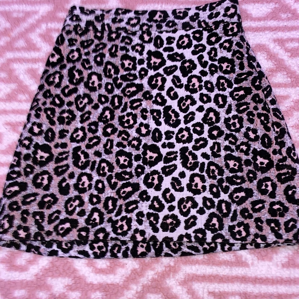 Cheetah skirt